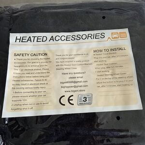 Heated Accessories Travel Blanket